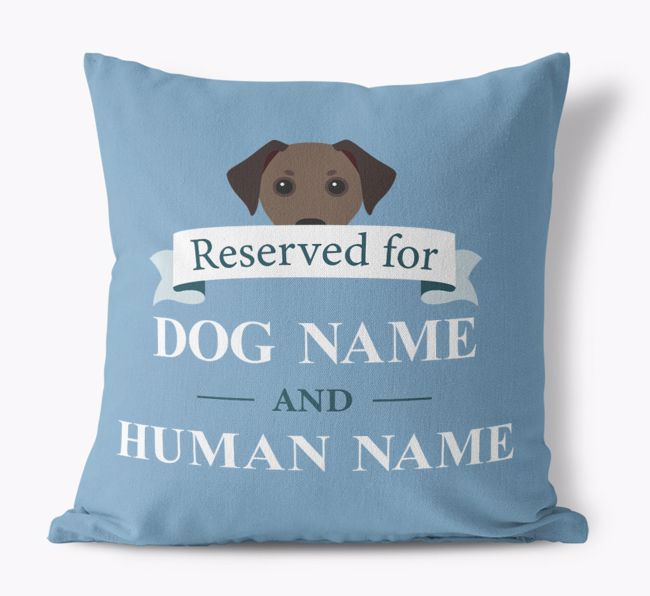 Reserved For: Personalised {breedFullName} Canvas Cushion